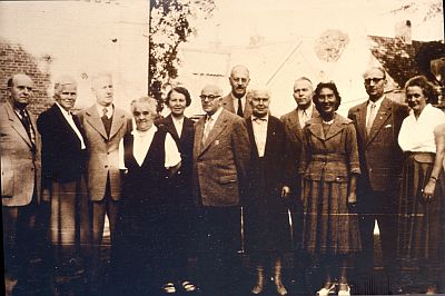 Lehrerkollegium 1954 Mittelschule Freiburg (Elbe)