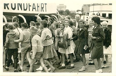 Mittelschule Freiburg (Elbe) Klassenausflug Bremen 1960