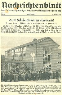 Mittelschule Freiburg (Elbe) Verein ehemaliger Schüler Mitteilungsblatt 8