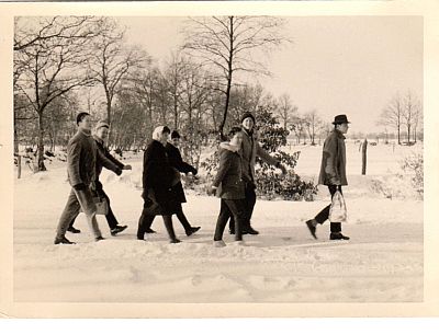 Mittelschule Freiburg (Elbe) 1963 Wanderung in der Wingst