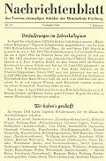 Mittelschule Freiburg (Elbe) Verein ehemaliger Schüler Mitteilungsblatt 12