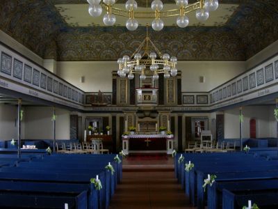 Freiburg (Elbe) St. Wulphardi Kirche Innenraum